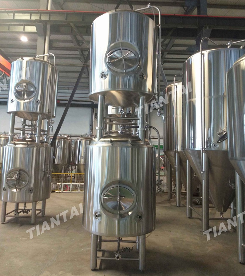 <b>1000L stacking type of bright beer tank</b>